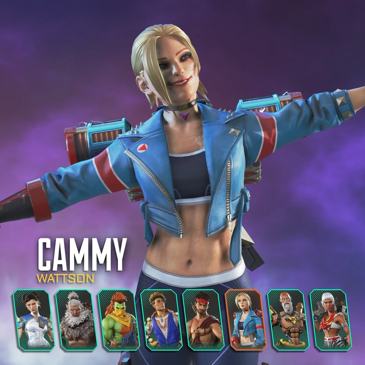 Select your character. Apex Legends VS Street Fighter 6 is now live.