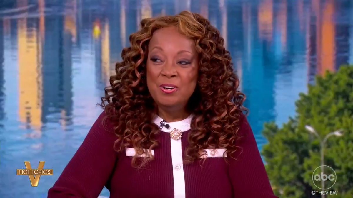Our friend Star Jones is back as guest co-host today! ⁠✨