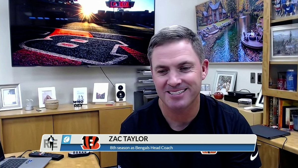 “What do we think we will score the first touchdown of the game on? And Joe picked the play we scored on against the Texans.” —Cincinnati Bengals HC Zac Taylor shares Burrow foreshadowed their TD play vs. the Texans during weekly QB Jeopardy 🏈 (via Rich Eisen Show)