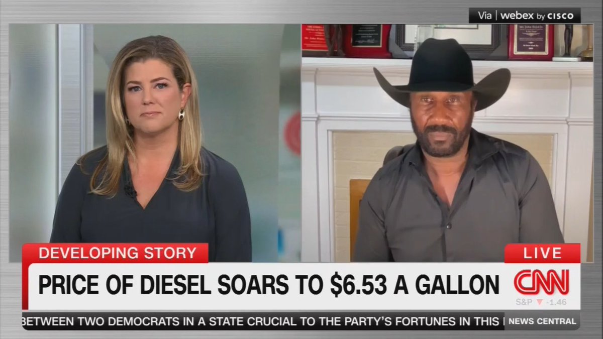 Farmer: This is a national farm crisis. Diesel is $7 a gallon, and farmers have to have diesel to harvest. Trump isn't doing anything about it. We're losing the war in Iran. Farmers are losing their farms.