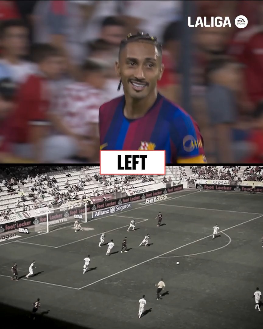 Dos HAT-TRICK PERFECTOS. 🥵 🖊️ Raphael Dias Belloli, en la 2026-27. 🖊️ Luis Suárez, en la 2014-15. FC Barcelona | LALIGAHighlights