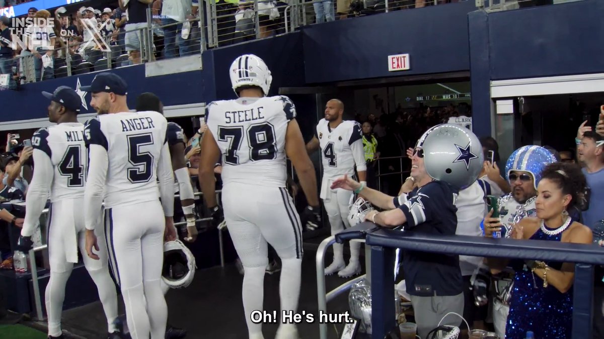 Dak was concerned for Jayden Daniels after his injury 🙏 @insidethenfl