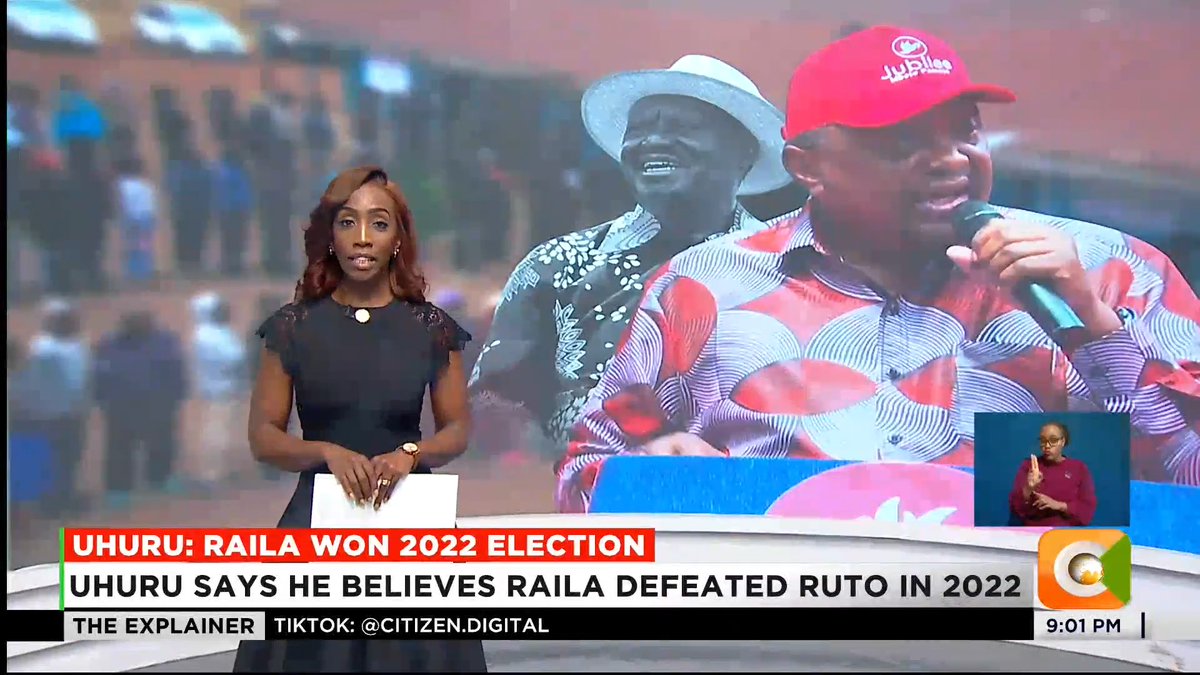 Uhuru: Raila Won 2022 Election Uhuru says he believes Raila defeated Ruto in 2022 Uhuru: Until today, I believe Raila Odinga won Uhuru: I did all I could to help Baba Raila win Uhuru: Dirty politics will take us nowhere #CitizenExplainer