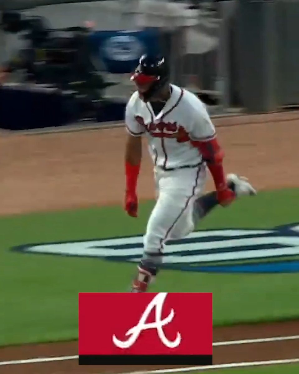 Ronald Acuña Jr. did this for the Braves as a rookie in the 2018 NLDS 🤯 Nothing compares to the MLB Postseason 🔜