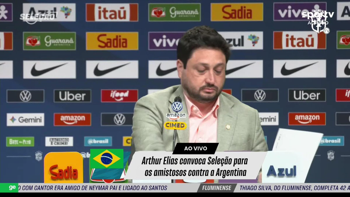 Arthur Elias comentou a respeito de como está a definição da lista de jogadoras para a Copa do Mundo, no ano que vem. #brasil #seleçãofeminina #futebol #ge