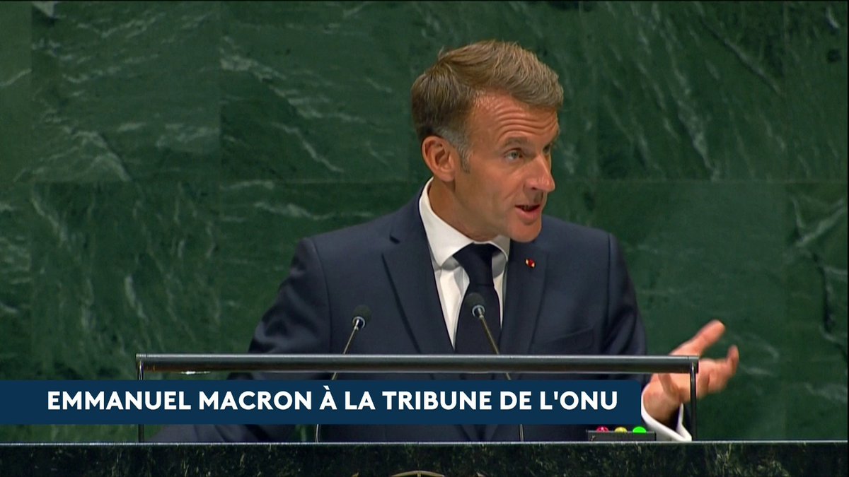 🔴 🗣️ "Nous devons défendre les Ukrainiens, et les défendre plus que jamais avant l'hiver qui s'annonce", déclare le président français Emmanuel Macron à la tribune de l'ONU. #canal16