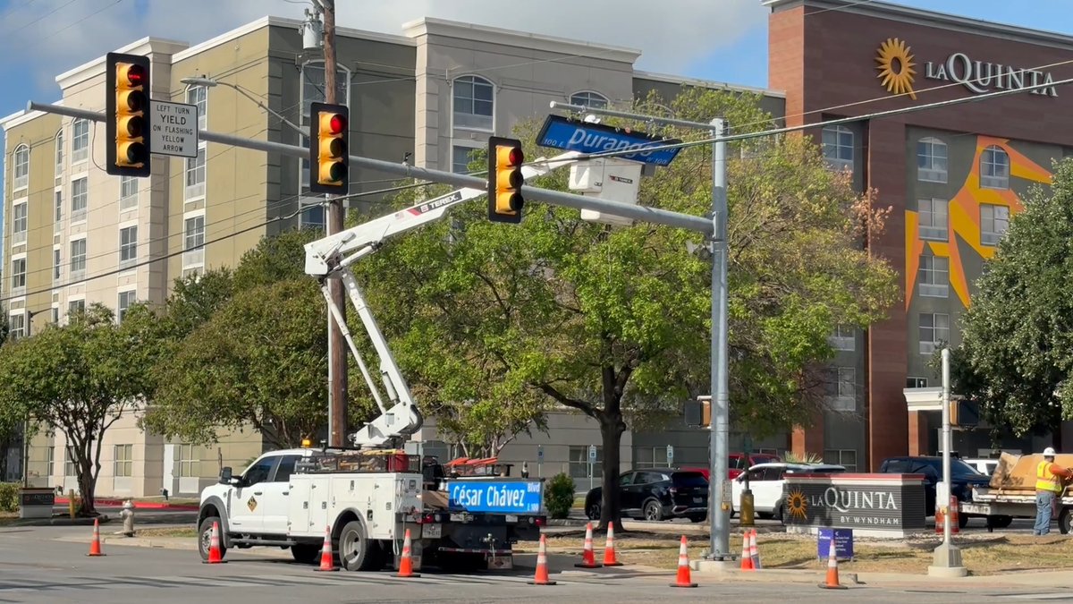 The official change from Cesar Chavez Blvd to Durango Blvd is being made today! Thanks, Jennifer Nichols, for the video!