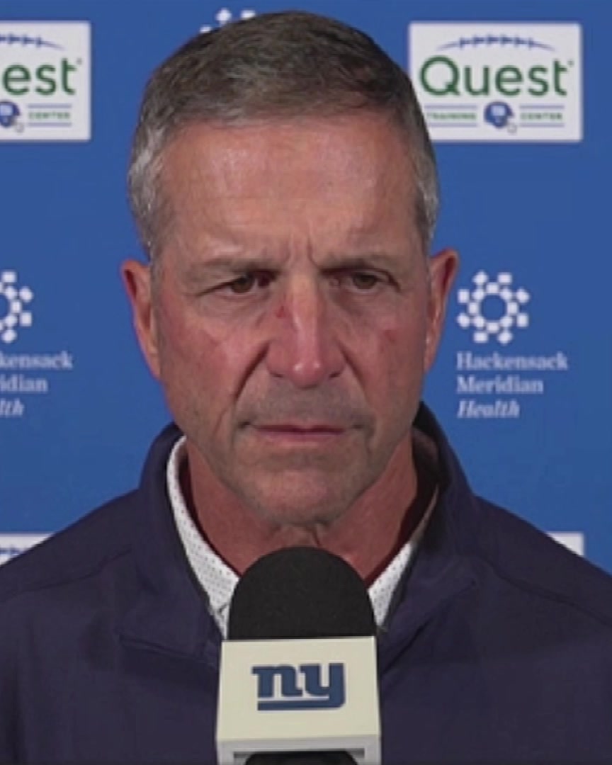 John Harbaugh confirms that Jaxson Dart was trying to get back on the field during last night's game following his injury