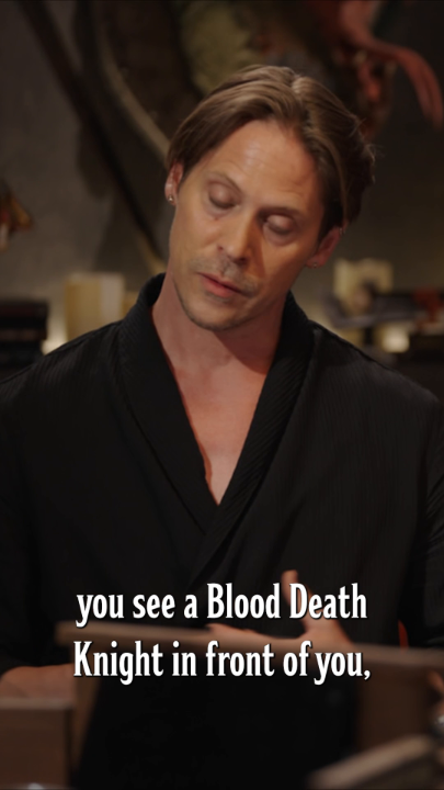 New Neil Newbon character just dropped. See him in action in the Dungeon Masters World of Warcraft Campaign Premiere tomorrow at 6:30 PM Pacific on our YouTube channel.