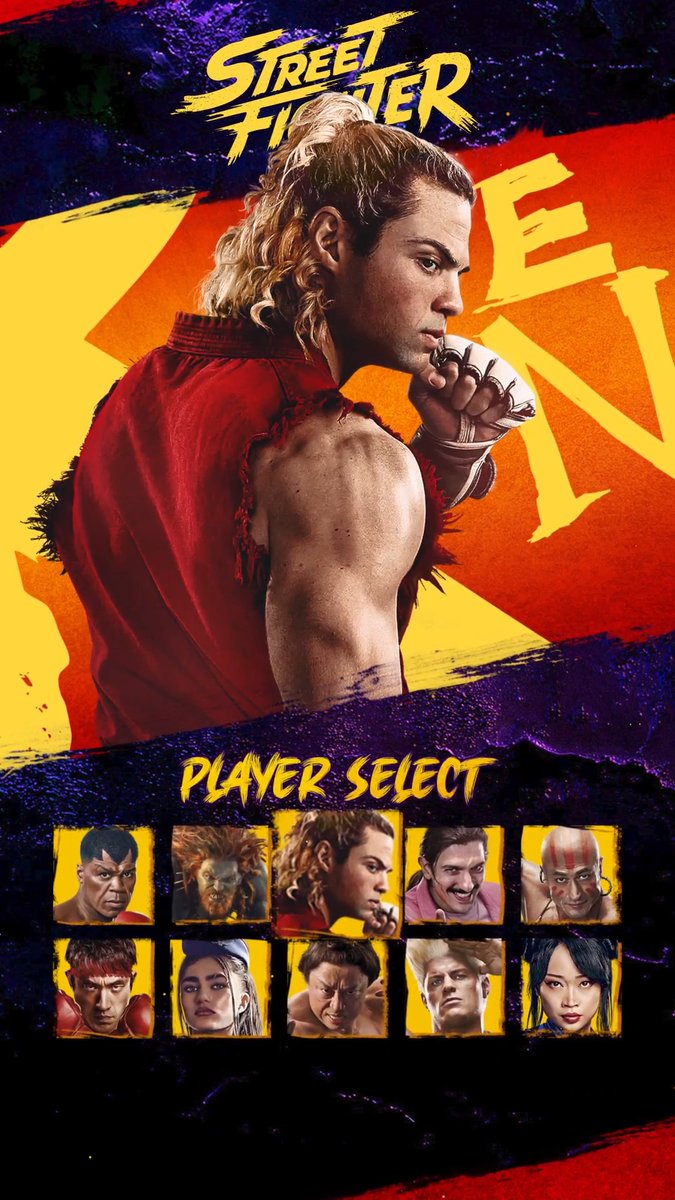 Coming in loud. NOAH CENTINEO is KEN. Get tickets for #StreetFighterMovie now, hitting theaters everywhere October 16.