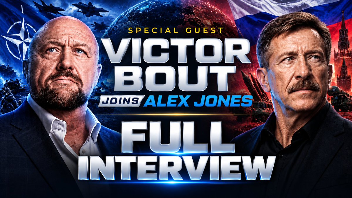🚨MAJOR UKRAINE WAR UPDATE: After NATO Exhausts All Possible Scenarios, There Will Only Be One Decision Left For The West: "Do You Want All-Out War, Or Do You Want To Keep Living?" Russian Insider & Military Expert Victor Bout Joins Alex Jones To Break Down How Economic Collapse In Europe Might Wake Up The Population To The Extremely Dangerous Situation Their Elites Have Created For Them By Waging War With Russia! TOPICS DISCUSSED: ➤EU Leaders' Delusional Fantasy About Conquering Russia ➤Zelensky's Public Campaign Against Trump ➤Middle East Energy Supply Shock From Iran War ➤Trump's Historic Globalist Takedown Speech At UN ➤Houthi Advances In Yemen ➤How Putin's Restraint Is Holding Back Nuclear War ➤Strategic Trade Choke Points Around The World & MUCH MORE! THIS IS A MUST-WATCH/SHARE FULL INTERVIEW! Victor Bout Alex Jones Network