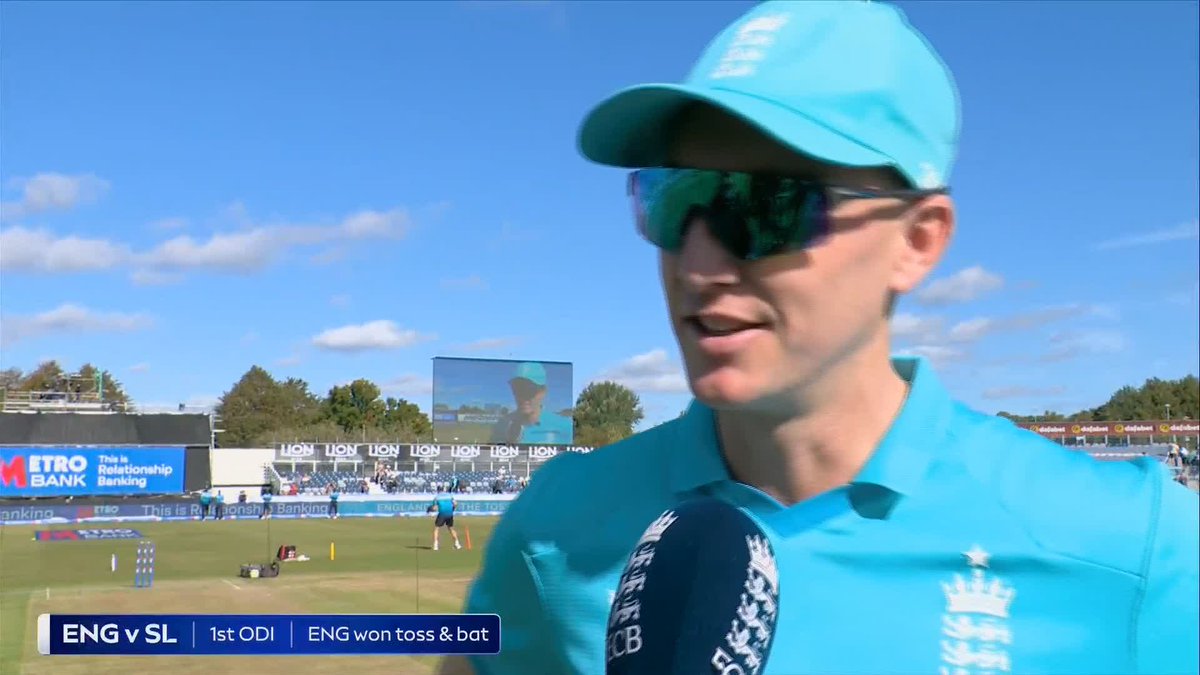 🗣️ "He's a belter of a bloke." England captain Harry Brook reflects on sharing a dressing room with legendary bowler Mark Wood, who announced his international cricket today.