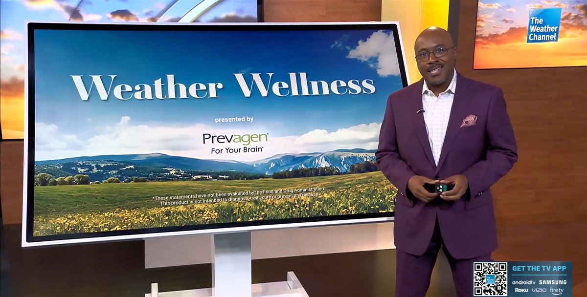 Weather can impact more than your plans. Check out today's Weather Wellness forecast with Prevagen.