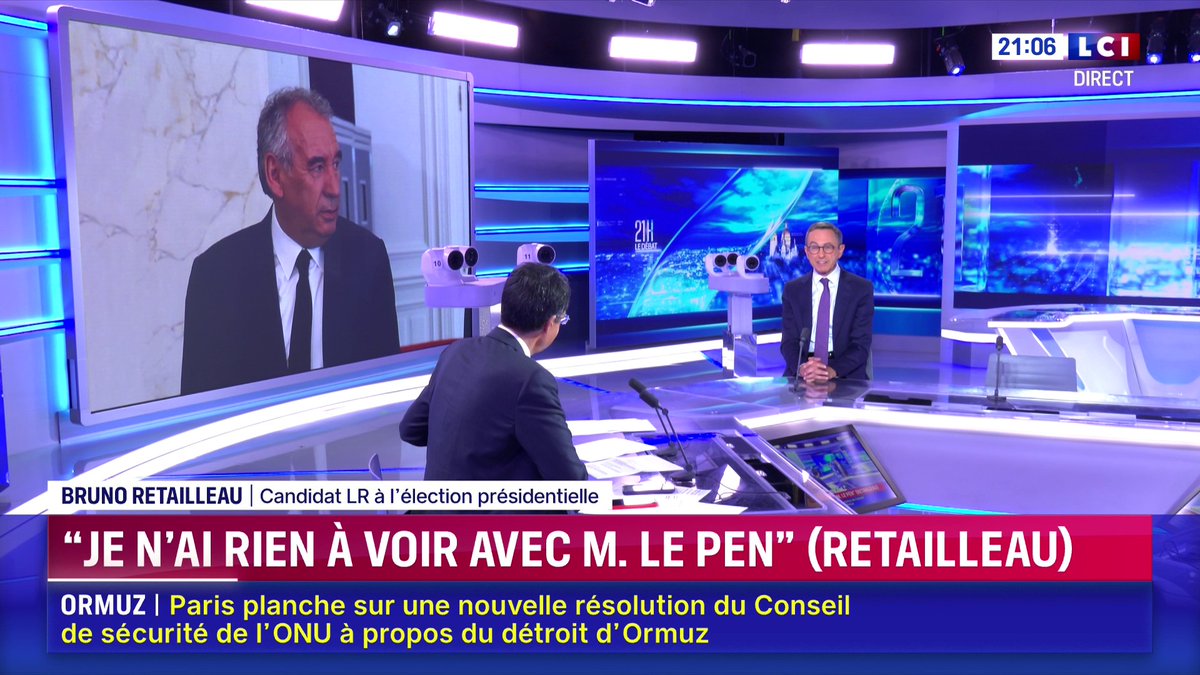 🗣️ "Je n’ai jamais été Macroniste", affirme Bruno Retailleau, face à Darius Rochebin sur LCI