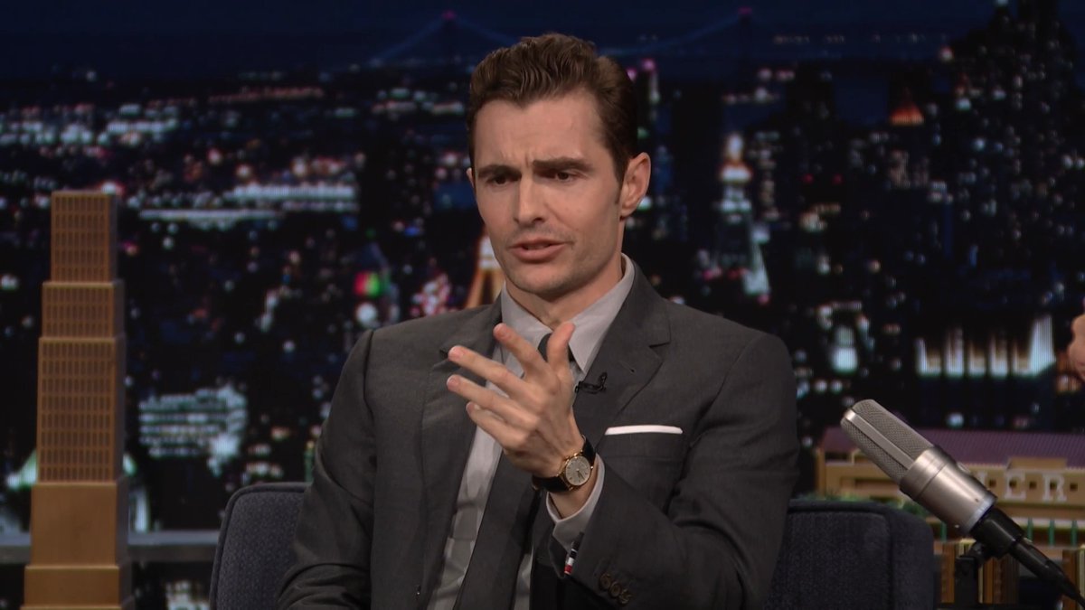 Dave Franco shares never-before-seen footage from Hoppers of his character Titus doing the backwards walk from The Exorcist 😭 #FallonTonight