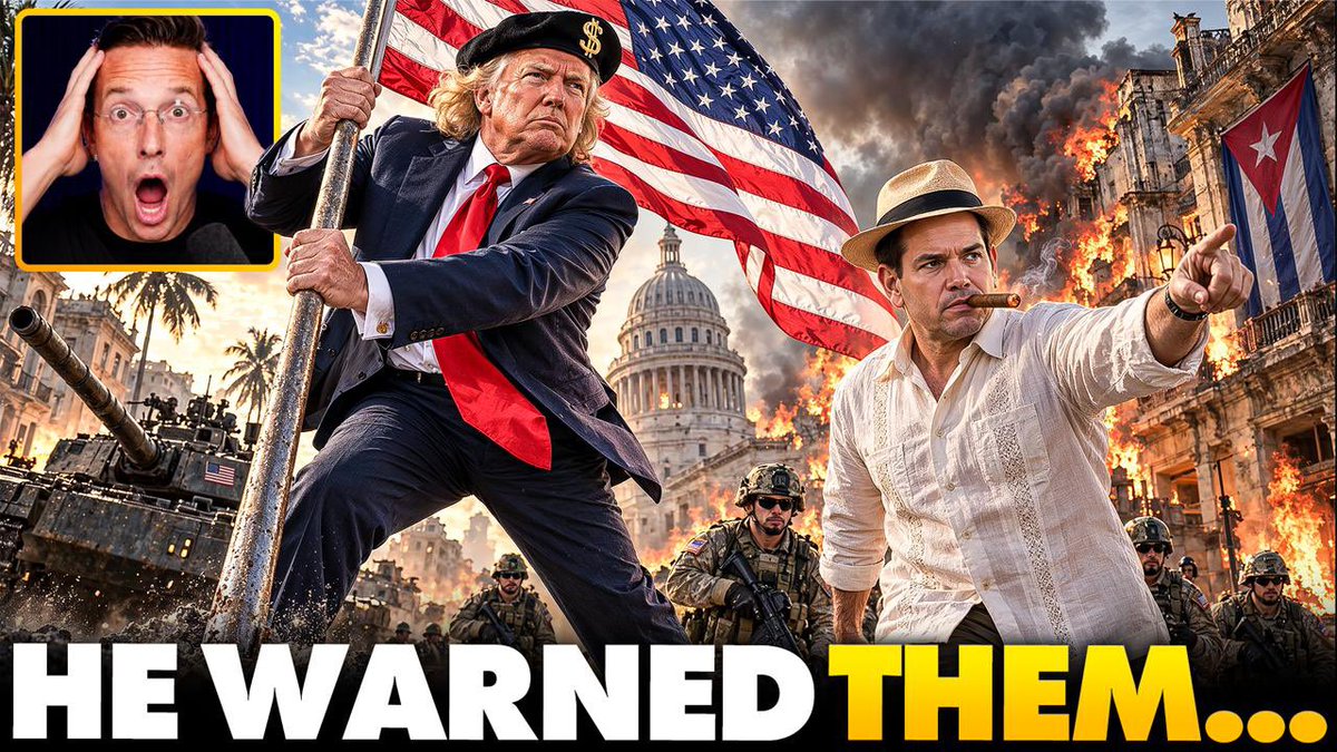 Trump Hints America Will TAKEOVER Cuba at U.N. Speech, Communists Rage in Audience.. The President told the truth and said that Cuba is a failed state that is ready to fall. The Cuban delegation stood up and stormed out. All the signs are there that a U.S. takeover is imminent, including a secret visit from the CIA Director. Trump is remaking the entire global order to secure the Western Hemisphere.