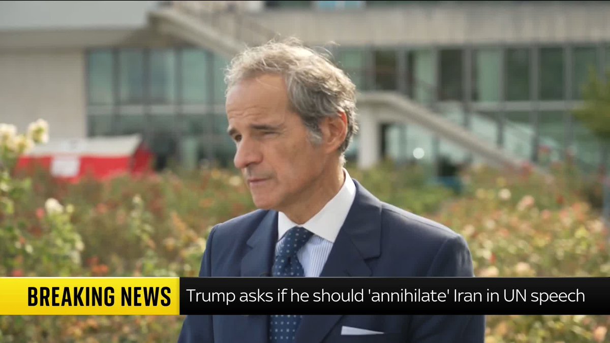 .Yalda Hakim - "Are the Iranians stockpiling and trying to rebuild their nuclear facilities?" IAEA director general Rafael Grossi says the Iranians have not permitted the IAEA access to its nuclear facilities "at the moment". 🔗