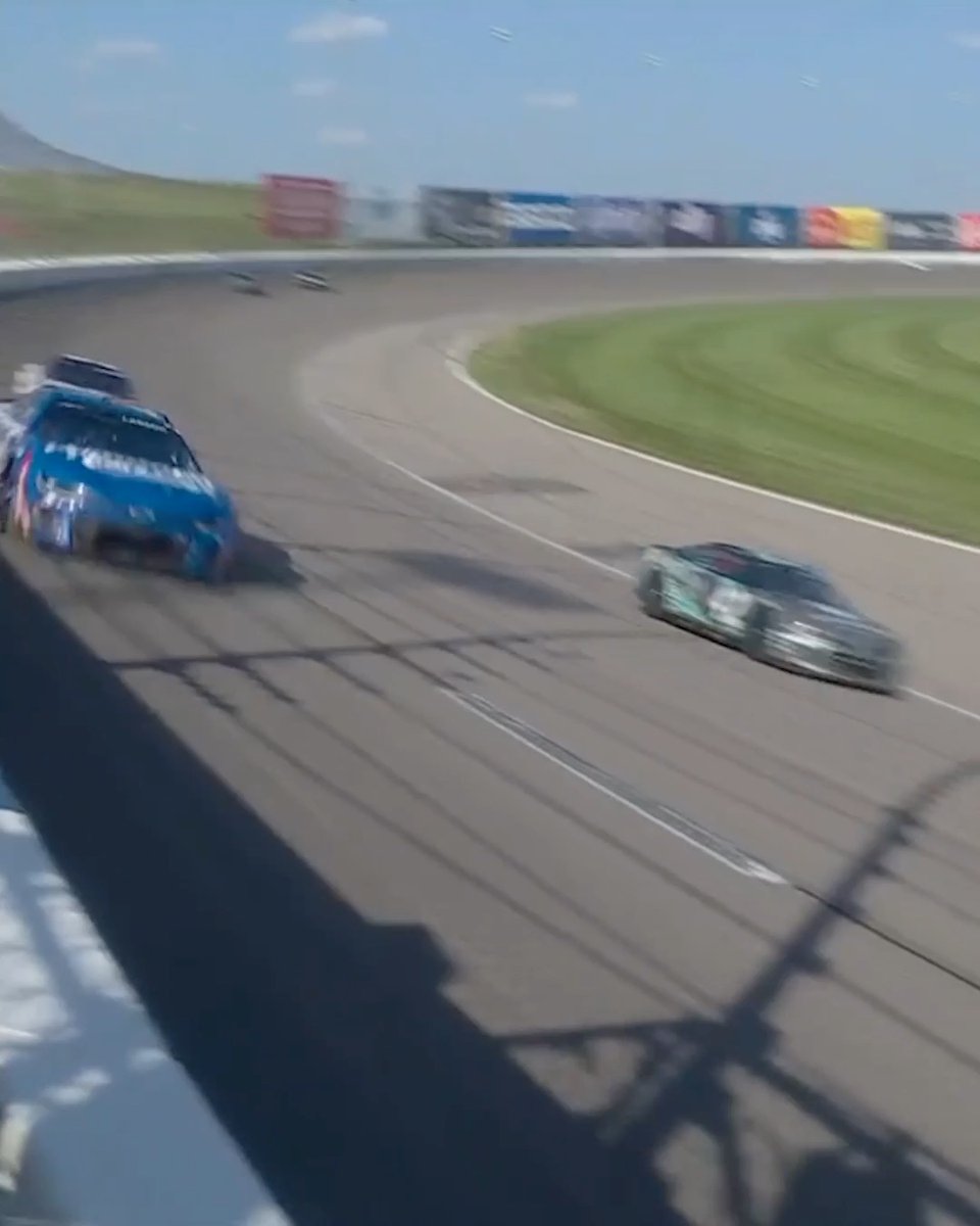 It's never over until the checkered flag flies. 🏁