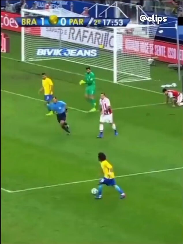 Marcelo with one of the best assists ever 😳