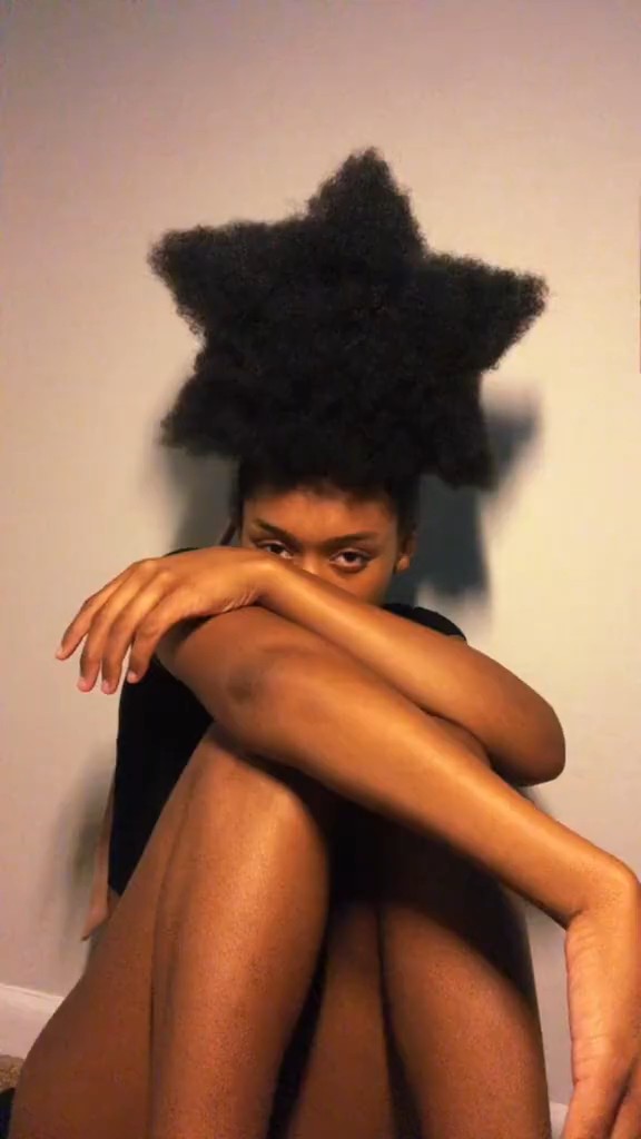 Sometimes I keep it simple 👉🏾👈🏾 Featuring the Star Puff, Heart Puff, Flower Puff, &amp; Butterfly Puff. 2022 Natural Hair Sculpting ✨️