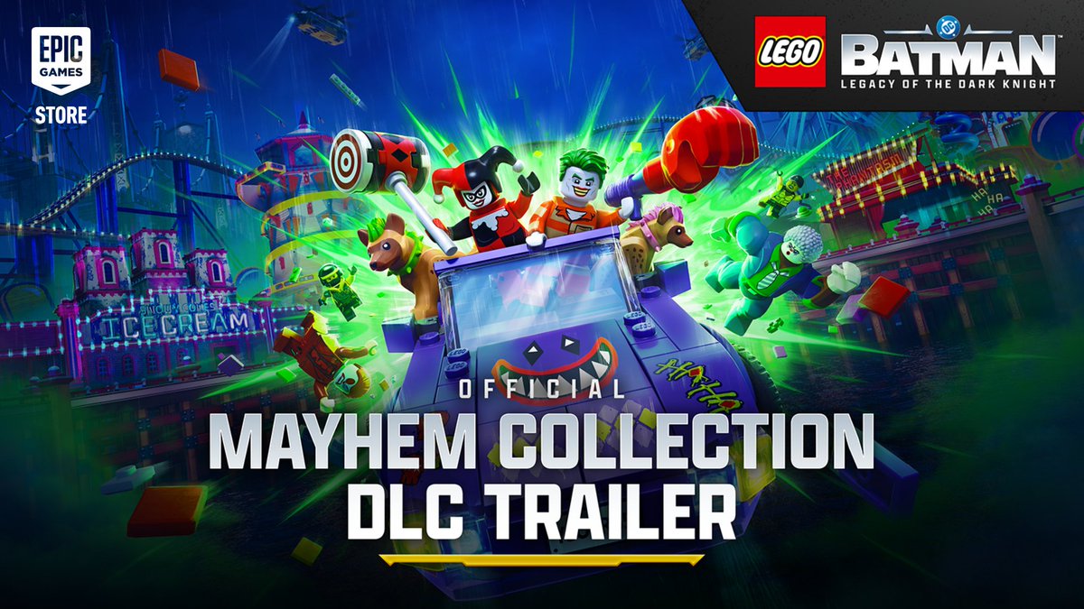 Mayhemmaxxing 🤡 Get the Mayhem Collection DLC with the LEGO Batman: Legacy of the Dark Knight Deluxe Edition now! LEGO® Batman™: Legacy of the Dark Knight