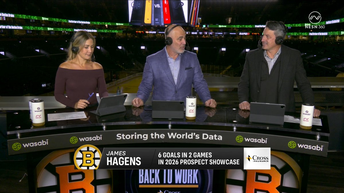 After the Bruins' shootout win, Jaffe and Razor say they like what they're seeing from some young B's 👀 Bruins Back to Work is presented by Cross Insurance -- Our way of life since 1954.