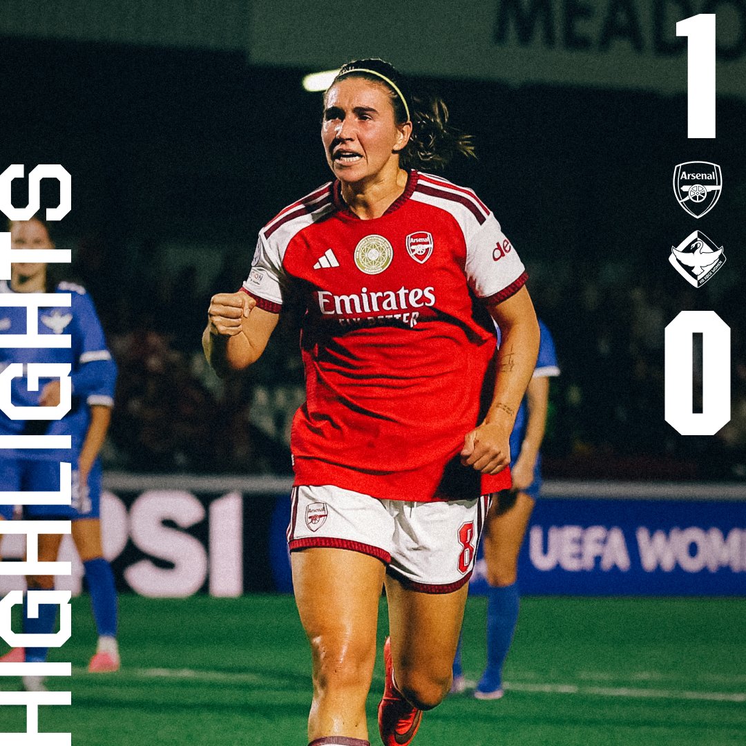 Finding a way ✨ Check out the highlights from tonight's UEFA Women’s Champions League clash with KB Køge 📺