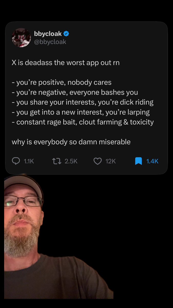What do you guys think? Is everyone miserable here