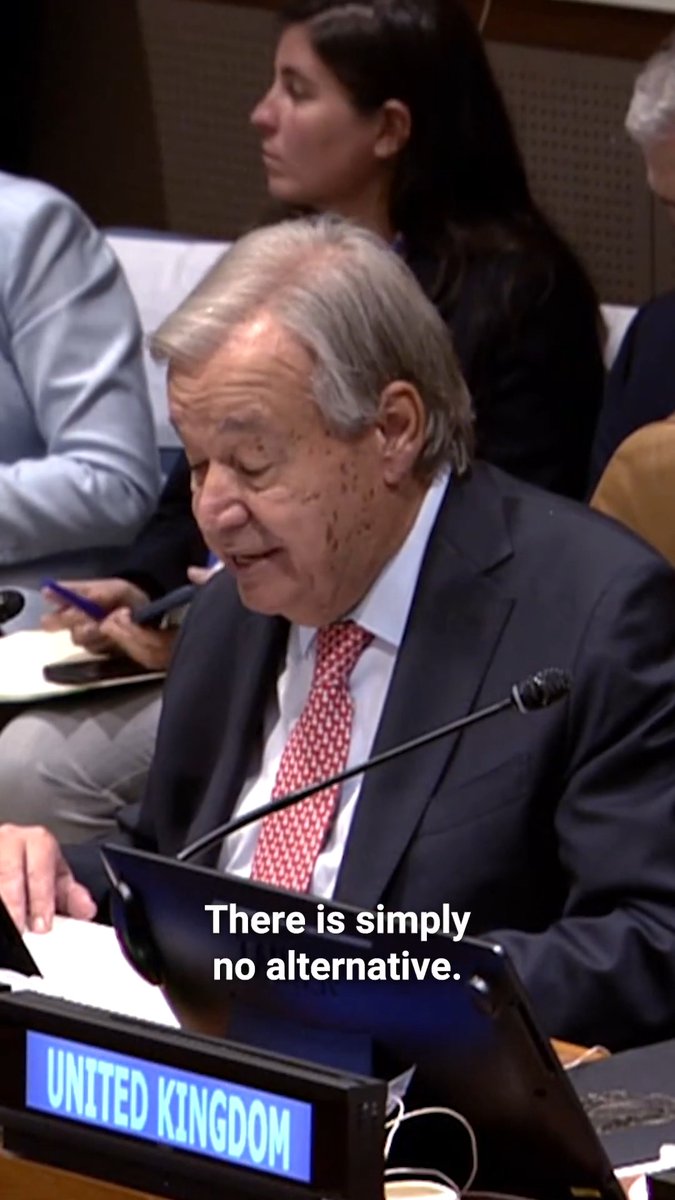 The two-State solution is the only credible path to lasting peace & security for Palestinians, Israelis & the wider region. The objective is clear: two independent, sovereign & democratic States, Israel & Palestine, living side by side in peace & security. There is simply no alternative.