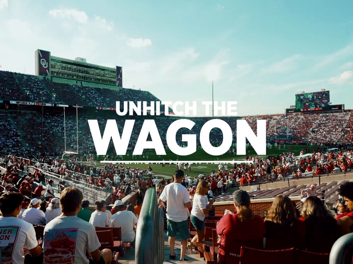 Win column, Sooners. Unhitch the Wagon 🎥 | Week 03 vs. New Mexico