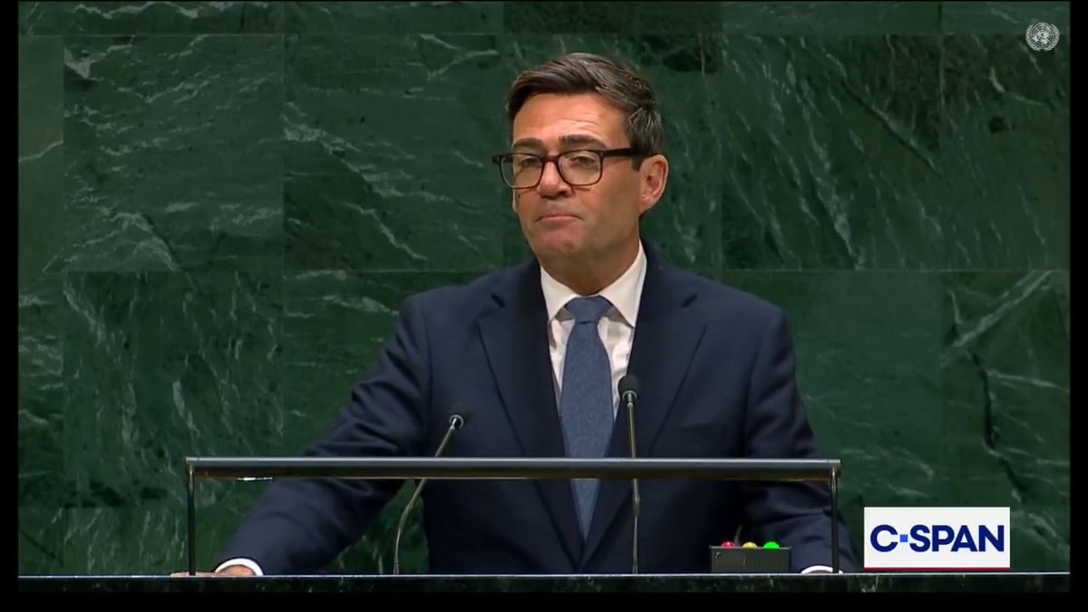 British Prime Minister Andy Burnham: "Britain is Back."