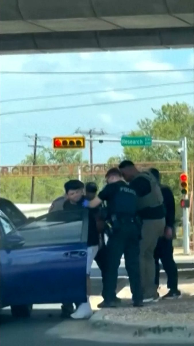 An ICE officer shot and wounded Wilber Rafael Garces Perez, a Venezuelan man, on Sunday afternoon in Austin, local authorities said. Perez was making a DoorDash delivery Sunday afternoon when ICE officers in an unmarked truck sideswiped his car twice, attorney Kate Lincoln-Goldfinch said. He was shot and taken to a hospital, she said, then released into ICE custody with a bullet still in his back. Perez was back in the hospital Monday night before returning to a federal detention center on Tuesday, according to his attorney