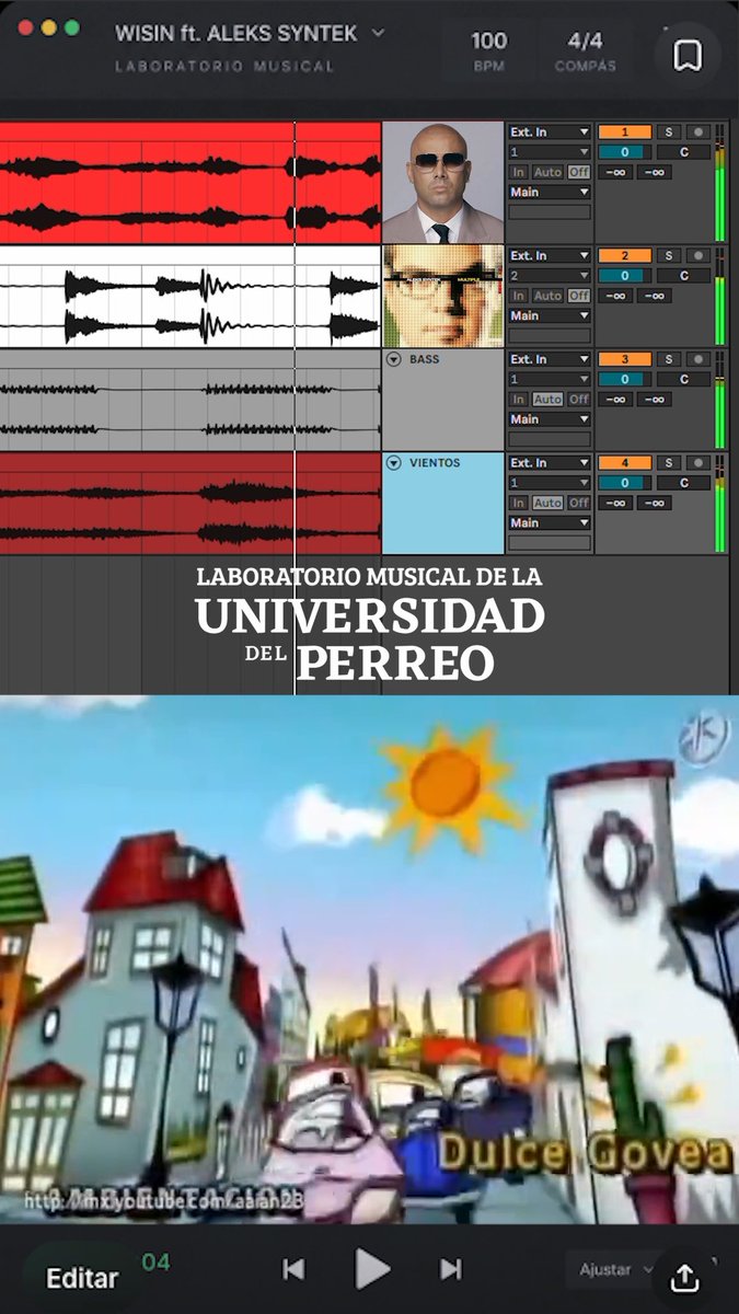 Laboratorio Musical del Perreo.🔬 Estudiantes, están invitados a usar todos los espacios de la Universidad para sus experimentos.🧪🎧 #UniversidadDelPerreo