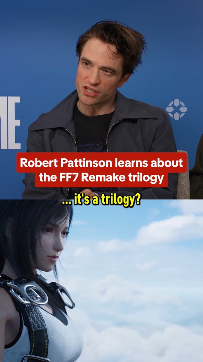 Hopefully Robert Pattinson has enough free time to play the FF7 remakes soon #primetime
