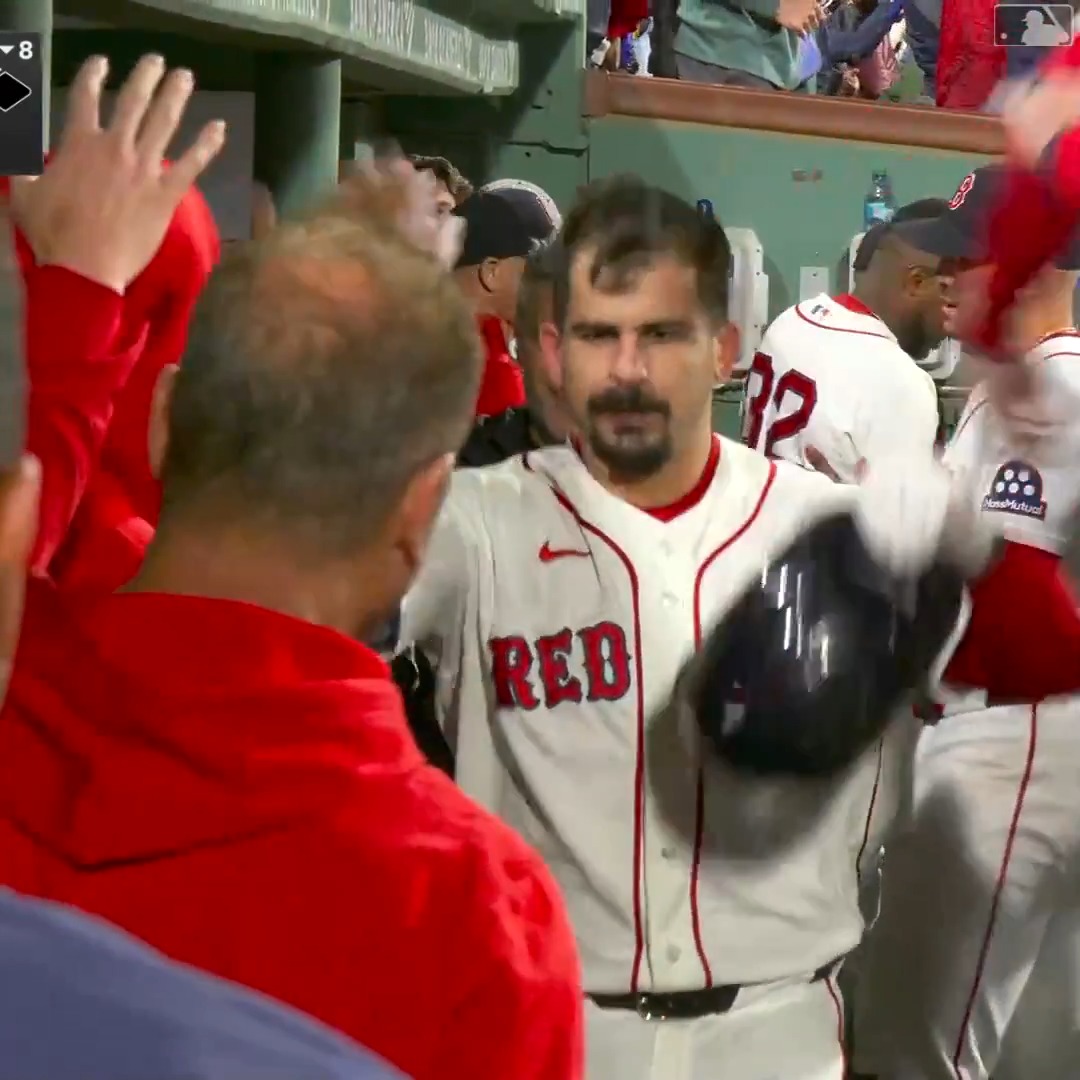 Mickey has seen 1 pitch tonight...