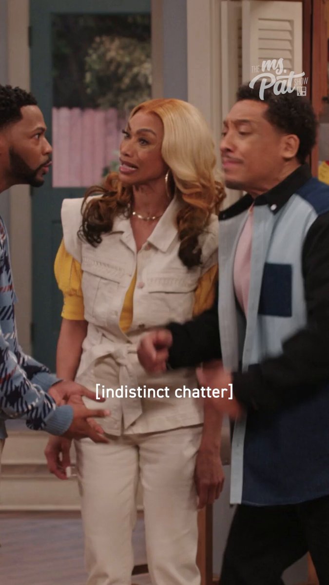 WTH Junebug?? 😳 Season 5 of #TheMsPatShow is on BET TUESDAYS at 9/8c!