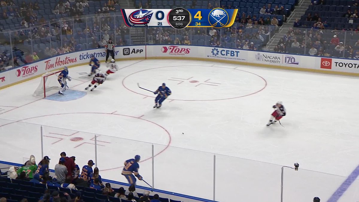 Tage rips a fake toe drag and then rips it home for a nasty goal ๐ณ๐จ