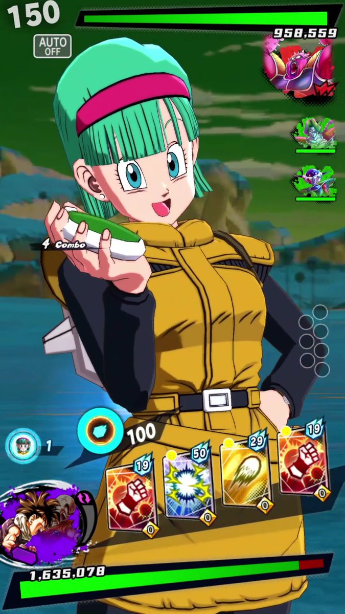 [Supporter "Bulma" Arrives!] If there's an enemy "Tag: Lineage of Evil" and 20 counts have elapsed from battle start, gain and protect Dragon Balls when hit by an attack. From Lv30, protection duration is longer, plus, reduce enemy Dragon Balls! #DBLegends #SummerFest2026