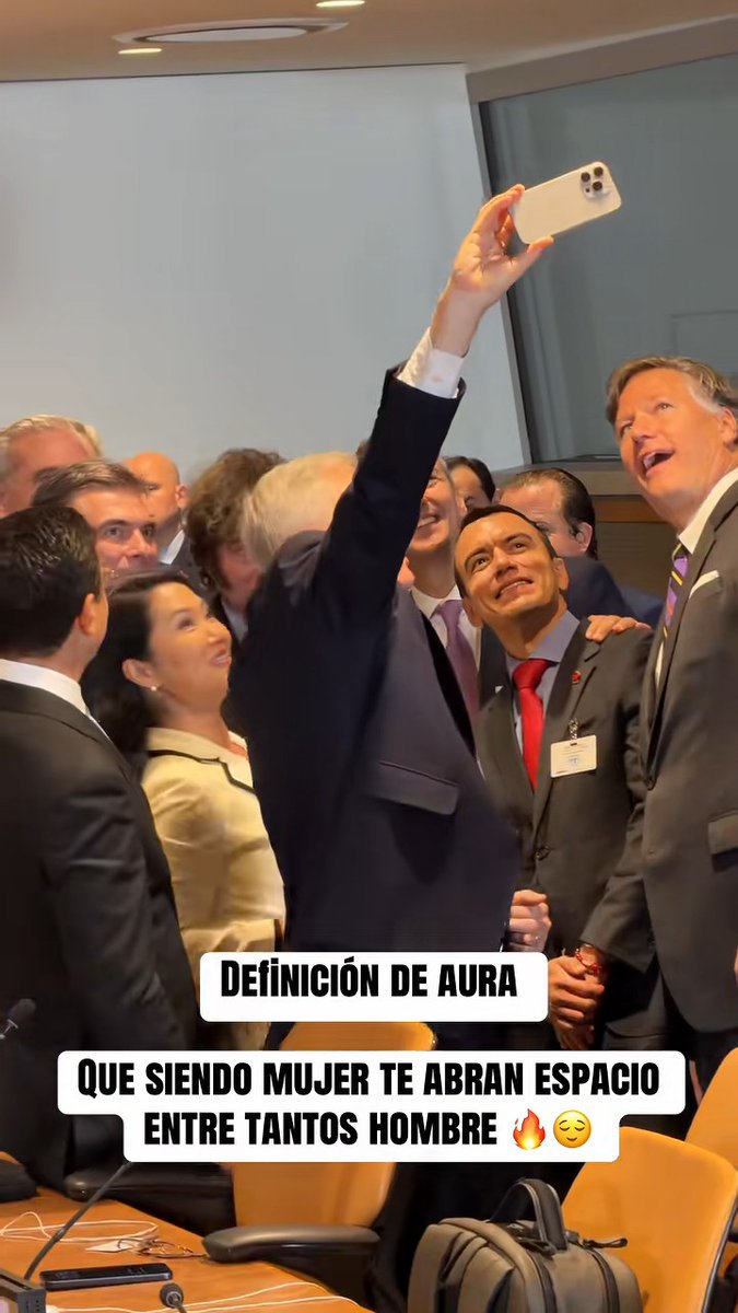 La selfie que está haciendo convulsionar a la izquierda