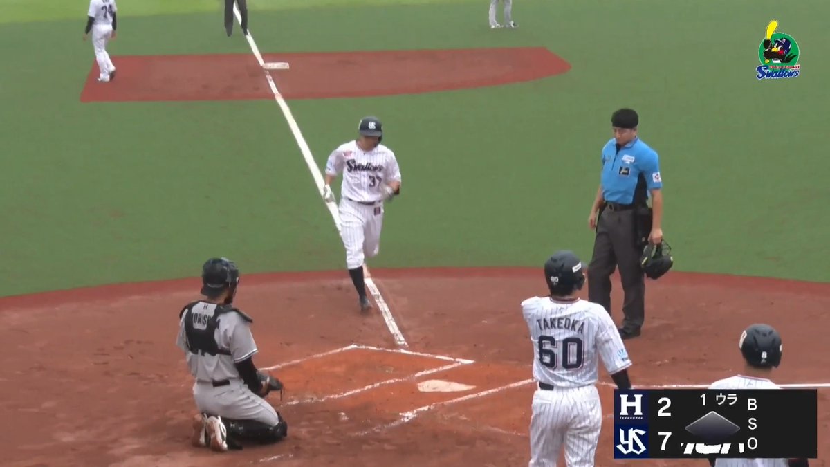 2戦連発 スワローズ初回に3発目 山野辺翔 ファーム第2号ホームラン ⚾️ヤクルト×ハヤテ（ファーム） #イージースポーツ #swallows #だったらDAZN