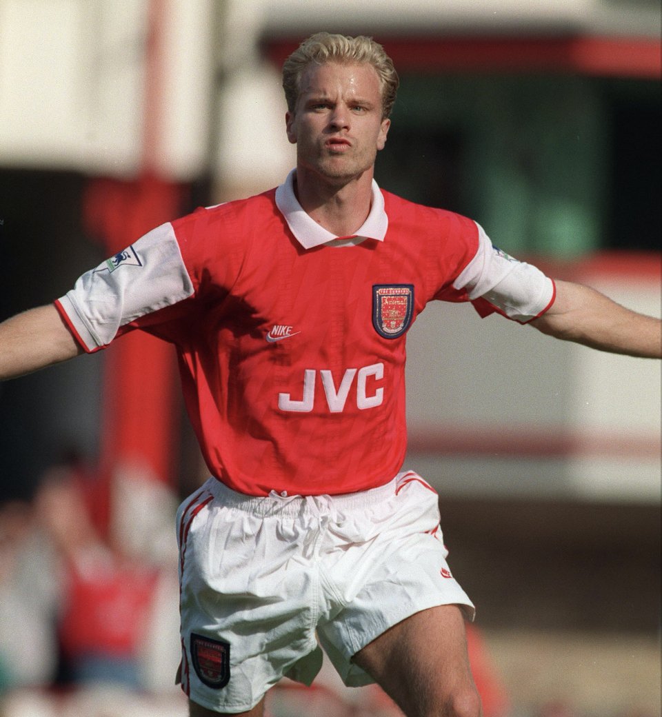 On this day in 1995, Dennis Bergkamp scored his first Arsenal goal.