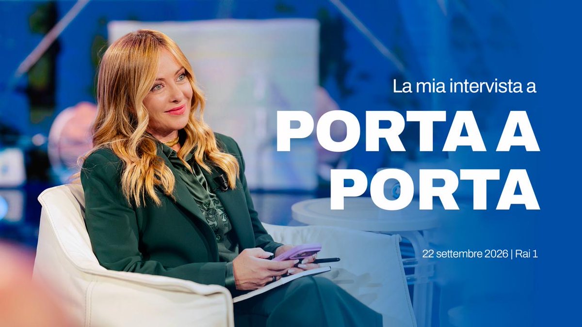 Buongiorno. Vi ripropongo la mia intervista di ieri sera a Porta a Porta.