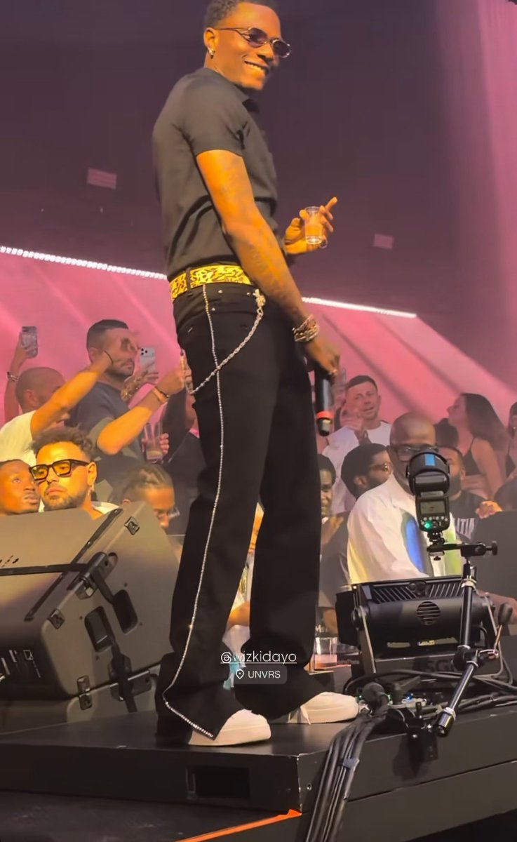 Wizkid performing “In My Bed” at Black Coffee’s UNVRS Show in Ibiza as a Special Guest 🔥