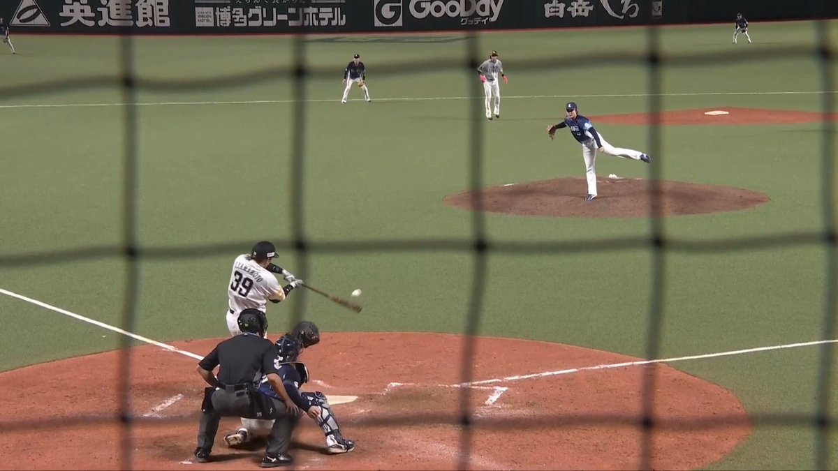 これぞ打てる捕手!!💪👏 この回一挙4得点!🔥🔥 福岡ソフトバンク 山本祐大 選手の今シーズン第3号3ランホームランで点差を広げる!🌈