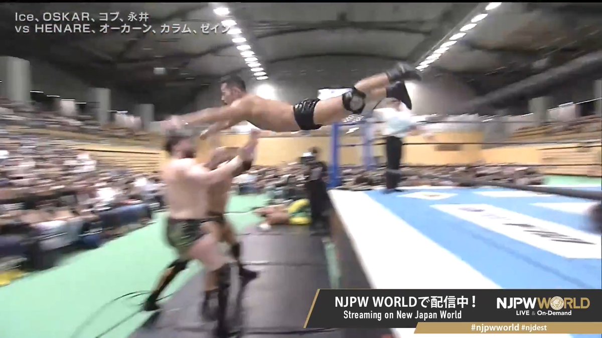 .永井大貴 "DDT → Tope Suicida" Streaming now on #njpwworld #njdest