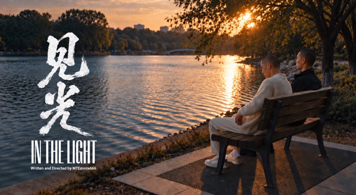 AI原创短剧系列：见光 In the Light 第七集 AI Original Series: In the Light Episode 7 第七集终于出来了。 还是那句话，多谢大家支持这种慢节奏的剧，如果你花几分钟看全看完整，不加速，那真就是真爱粉了。哈哈谢谢。 #ai #ai短剧 #见光InTheLight #gay #双男主 #shavedhead #同性
