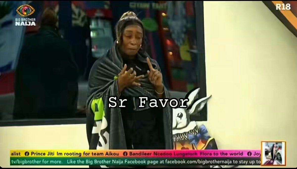 Sheba: I thought it was something 3 (Oyin, Flora and Bells) of you did together (the hoarded stash of food) it was later I now discovered it was Bells Flora: It’s Bells #BBNaija