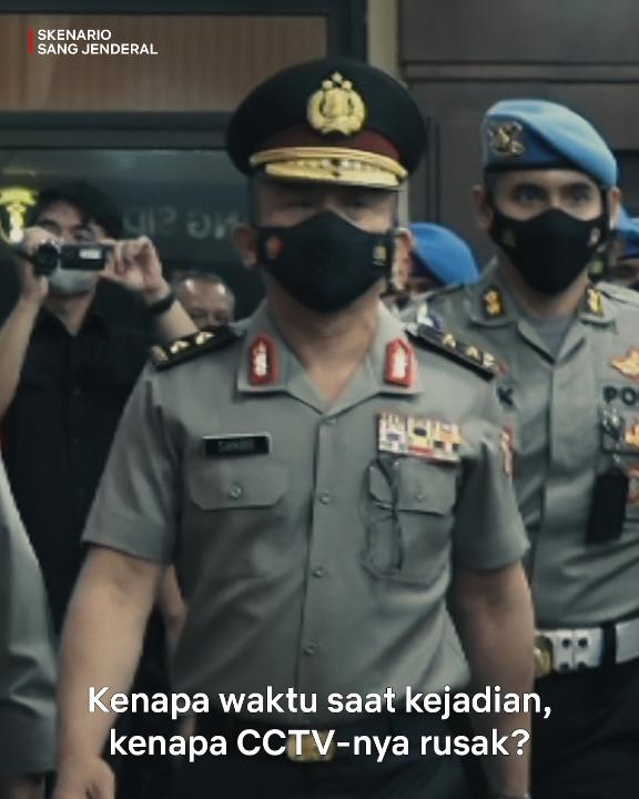 Rusaknya CCTV di rumah Sambo menjadi pertanyaan besar buat publik. Diproduksi oleh Beach House Pictures &amp; bekerja sama dengan Tempo Media, film dokumenter Skenario sang Jenderal sudah tayang di Netflix.