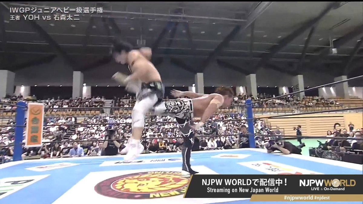.็ณๆฃฎๅคชไบ "Gedo Clutch" Streaming now on #njpwworld #njdest