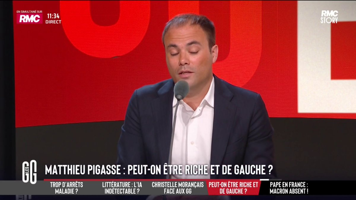 🤑 Peut-on être riche et de gauche ? 🗣️ Charles Consigny : "Matthieu Pigasse, c'est la gauche moustique ! Il ne voit pas ce que vivent les classes moyennes, matraquées par des décennies de gauchisme." #GGRMC